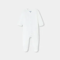 Pyjama|Pyjama-Jacadi Pyjama bébé en velours motif - blanc BLANC JACADI