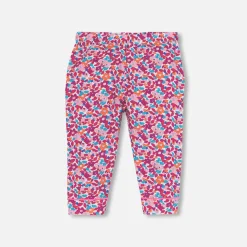 Pyjama|Pyjama-Jacadi Pyjama bébé fille en Tissu Liberty - lore ROSE/MULTICO