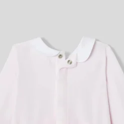 Pyjama|Pyjama-Jacadi Pyjama bébé fille en velours bouclette - rose pale ROSE PALE JACADI