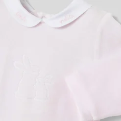Pyjama|Pyjama-Jacadi Pyjama bébé fille en velours bouclette - rose pale ROSE PALE JACADI