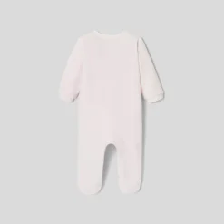 Pyjama|Pyjama-Jacadi Pyjama bébé fille en velours bouclette - rose pale ROSE PALE JACADI
