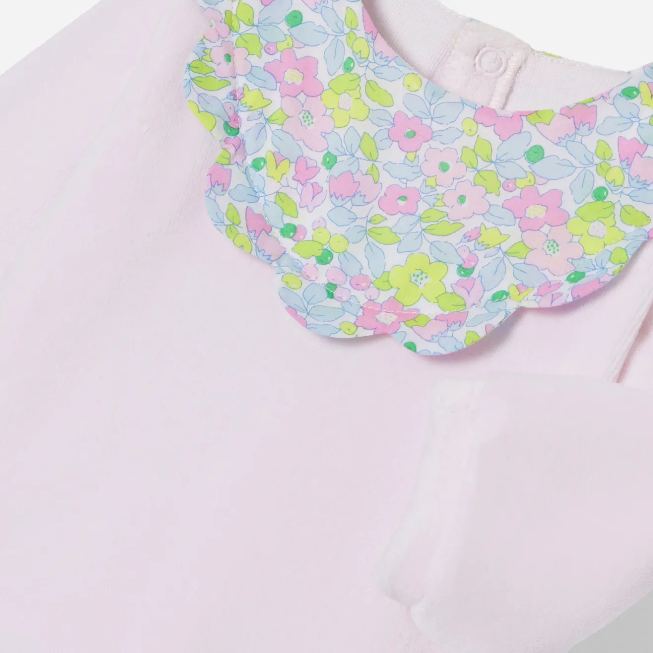 Pyjama|Pyjama-Jacadi Pyjama bébé fille en velours - rose pale ROSE PALE JACADI