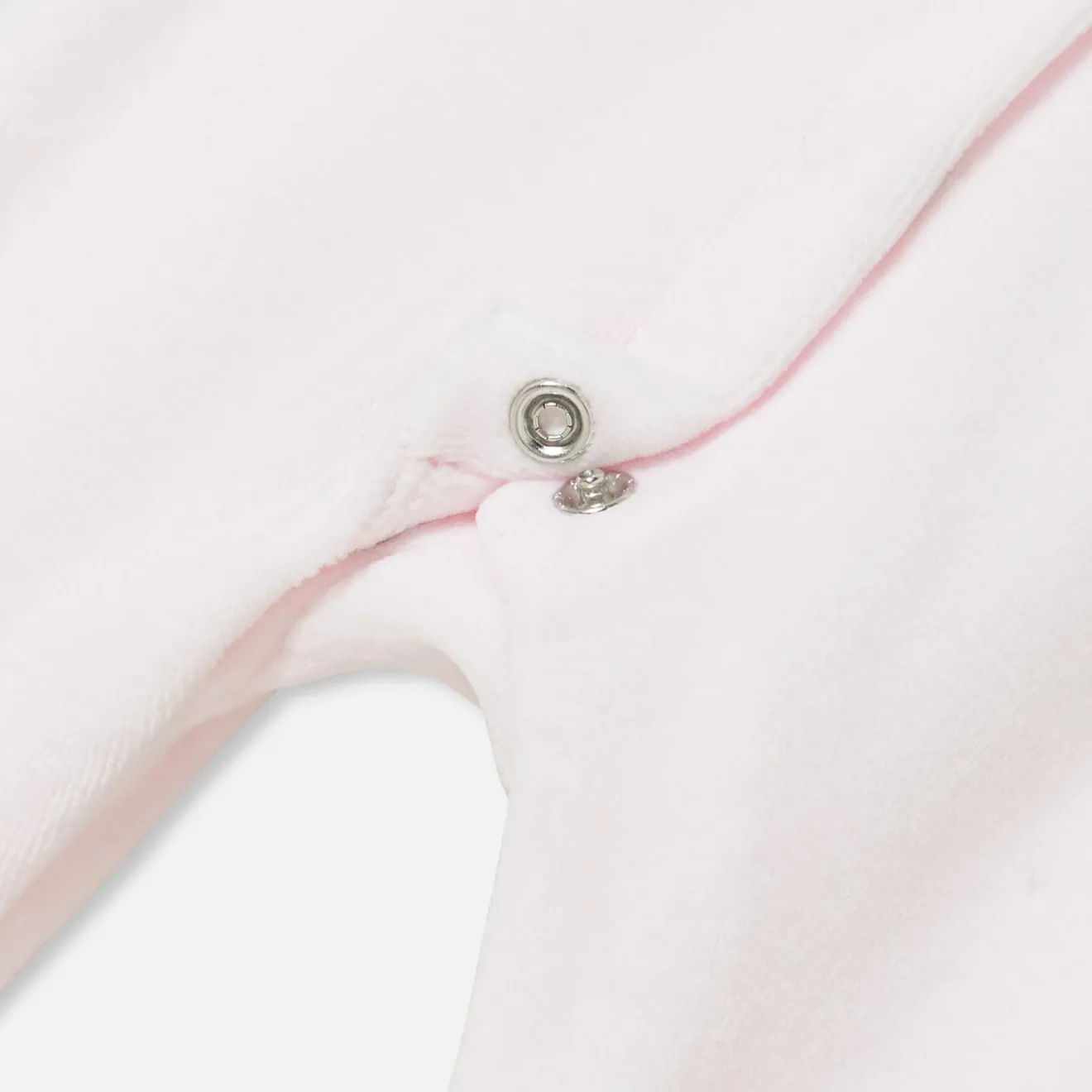 Pyjama|Pyjama-Jacadi Pyjama bébé fille en velours - rose pale ROSE PALE JACADI