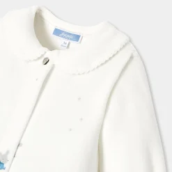 Pyjama|Pyjama-Jacadi Pyjama bébé fille en velours - lore BLANC/MULTICO