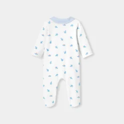 Pyjama|Pyjama-Jacadi Pyjama bébé garçon en interlock - lore BLANC/MULTICO