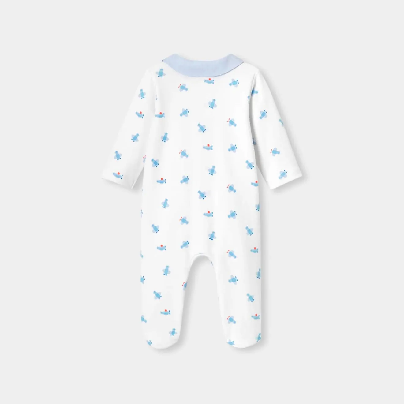 Pyjama|Pyjama-Jacadi Pyjama bébé garçon en interlock - lore BLANC/MULTICO