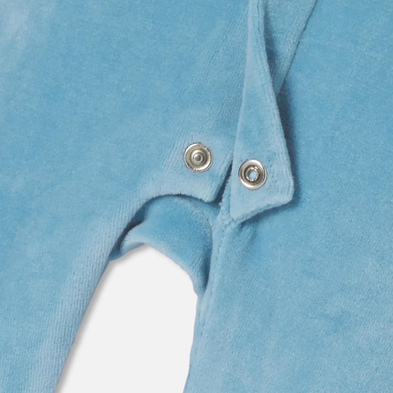 Pyjama|Pyjama-Jacadi Pyjama bébé garçon en velours - BLEU DEAU