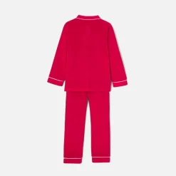 Pyjama Et Nuit-Jacadi Pyjama de Noël enfant garçon - ROUGE PAVOT