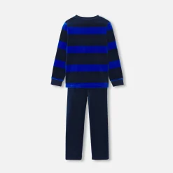 Pyjama Et Nuit-Jacadi Pyjama en velours enfant garçon - BLEU