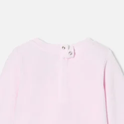 Pyjama Et Nuit-Jacadi Pyjama en velours enfant fille ROSE POUDRE JACADI