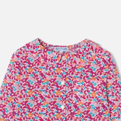 Pyjama Et Nuit-Jacadi Pyjama enfant fille en tissu Liberty - lore ROSE/MULTICO