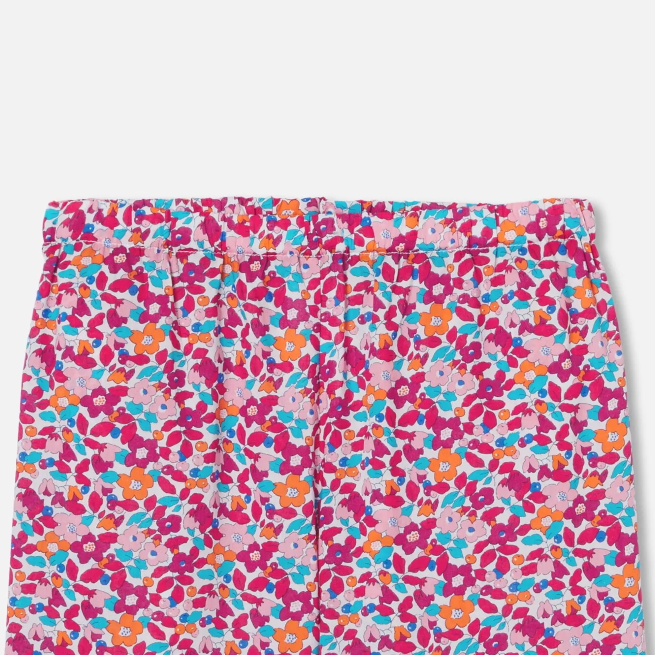 Pyjama Et Nuit-Jacadi Pyjama enfant fille en tissu Liberty - lore ROSE/MULTICO