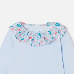 Pyjama Et Nuit-Jacadi Pyjama enfant fille en velours - celeste CELESTE JACADI