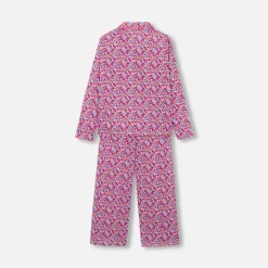 Pyjama Et Nuit-Jacadi Pyjama femme en tissu Liberty - lore ROSE/MULTICO