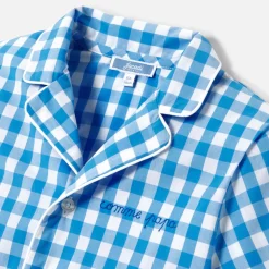 Pyjama Et Nuit-Jacadi Pyjashort enfant garçon en vichy - BLEU/BLANC