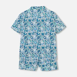 Pyjama Et Nuit-Jacadi Pyjashort femme en tissu Liberty - lore BLEU/MULTICO