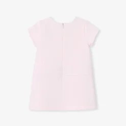 Robe-Jacadi Robe bébé fille coupe trapèze - rose poudre ROSE POUDRE JACADI