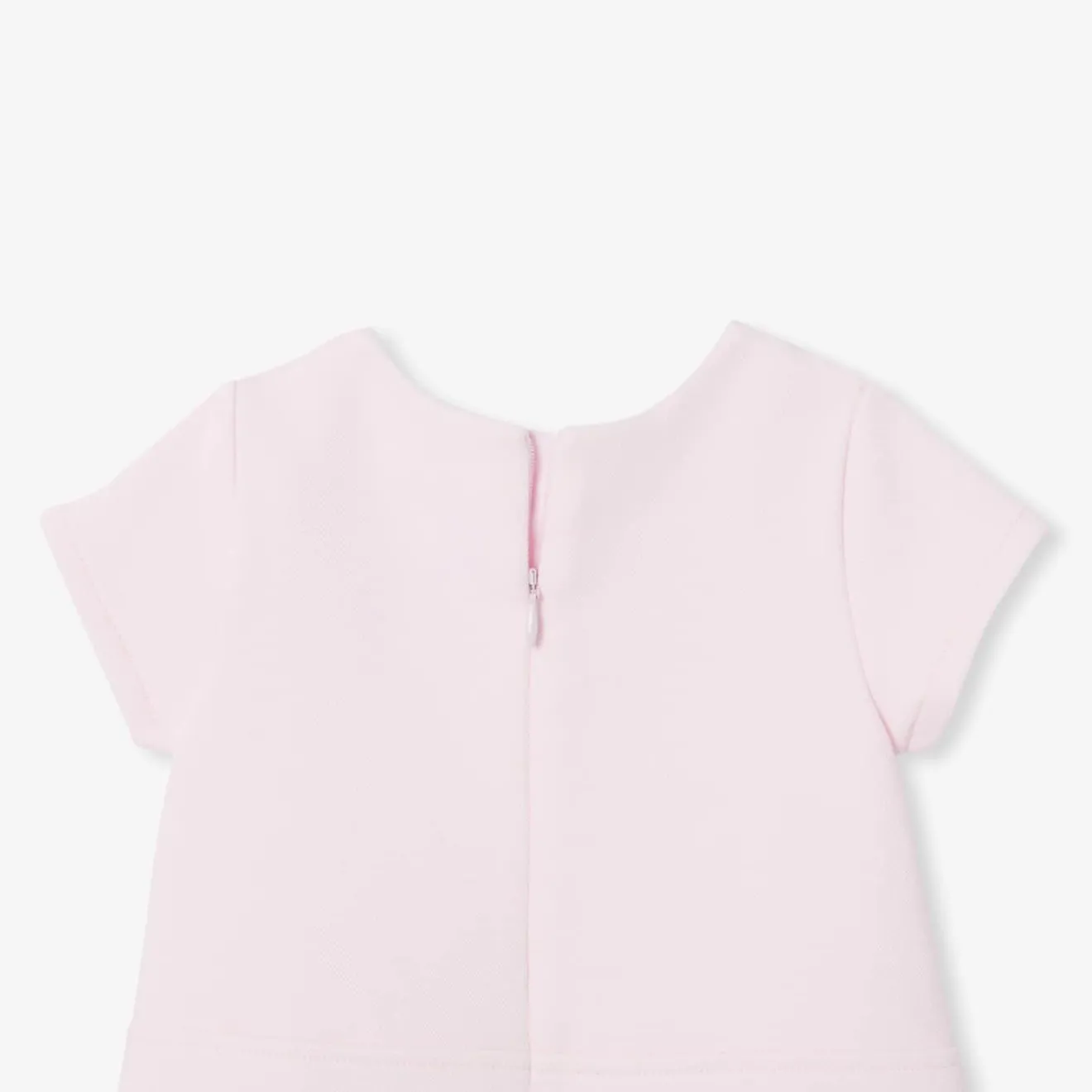 Robe-Jacadi Robe bébé fille coupe trapèze - rose poudre ROSE POUDRE JACADI