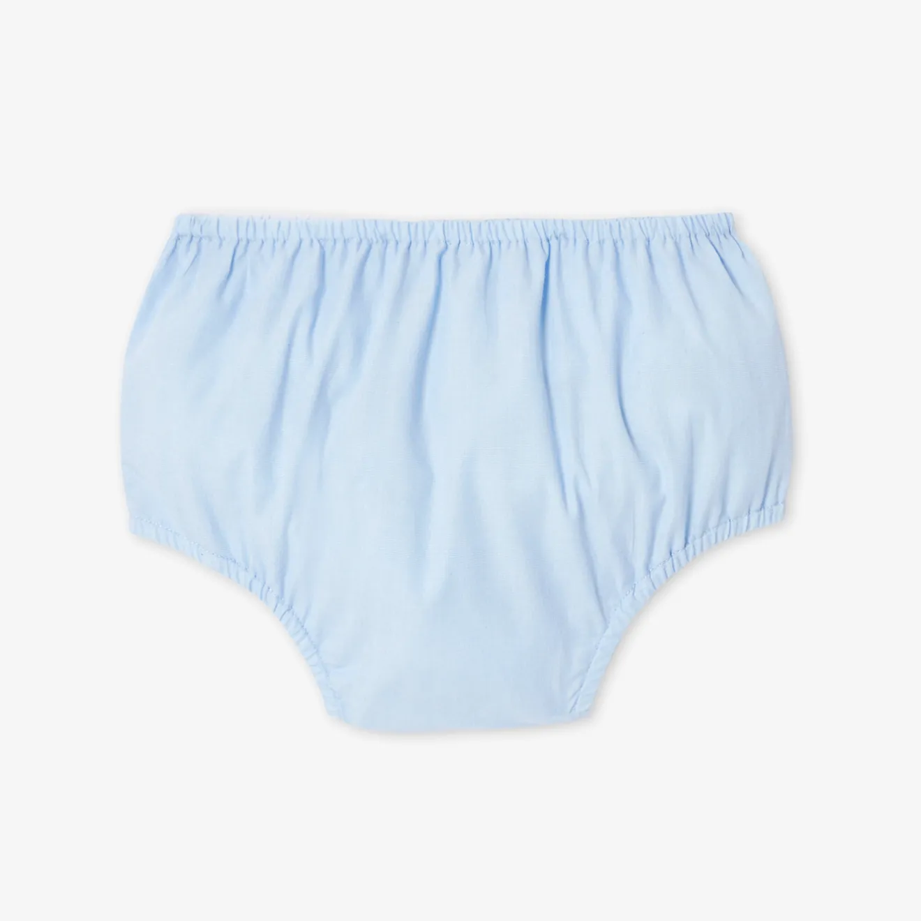 Robe-Jacadi Robe bébé fille en fil à fil - BLEU/BLANC