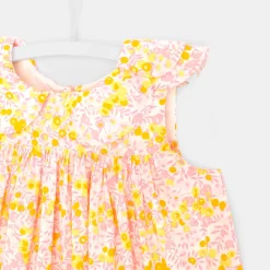 Robe-Jacadi Robe bébé fille en Liberty - lore MULTICO