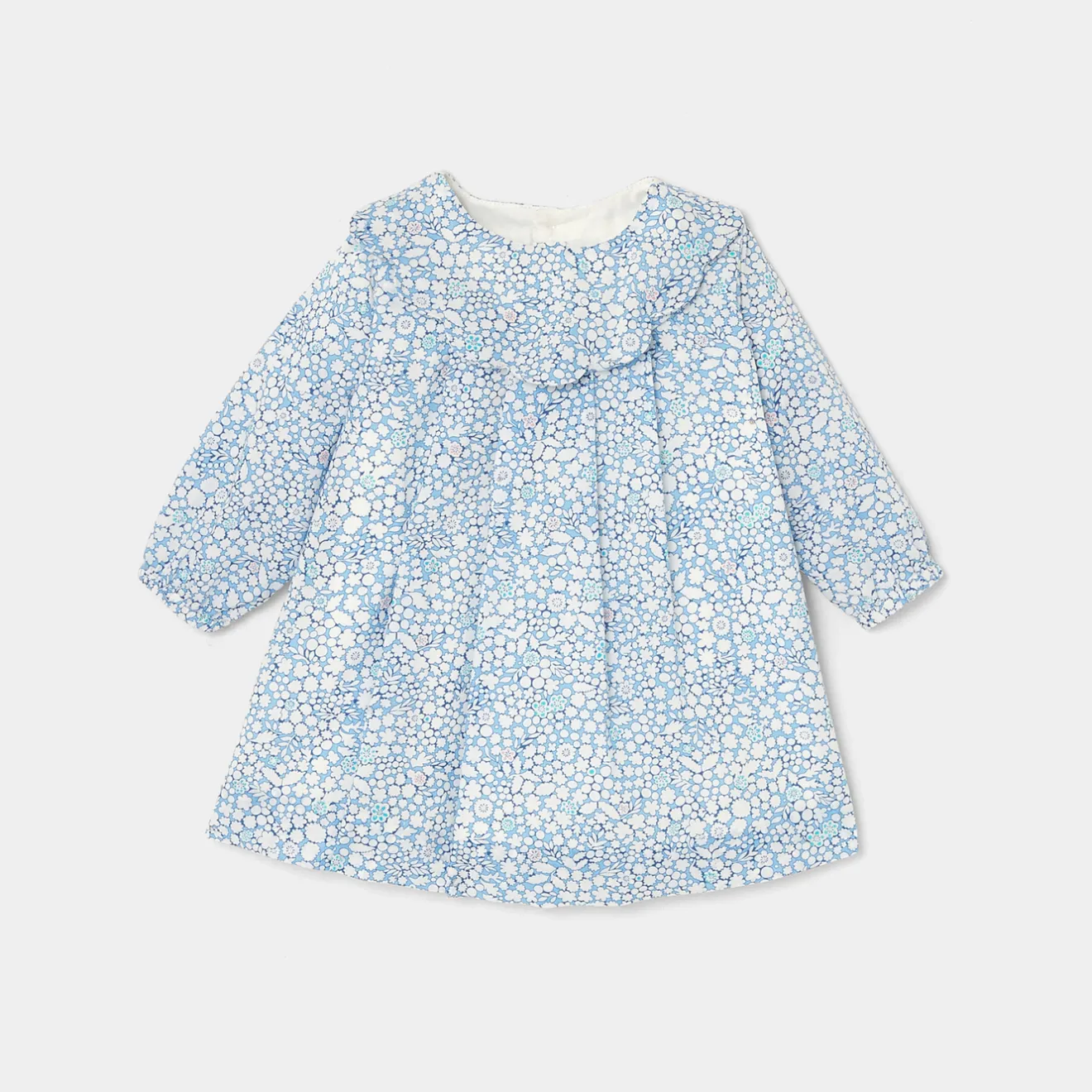 Robe-Jacadi Robe bébé fille en tissu Liberty - lore MULTICO