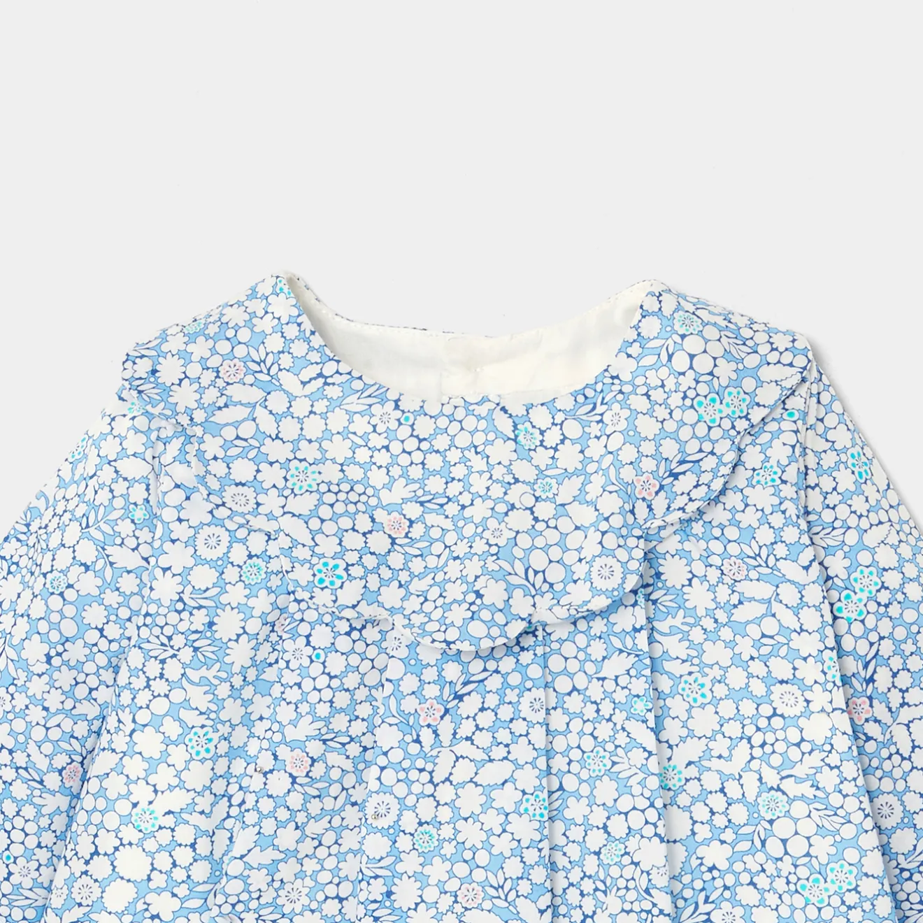 Robe-Jacadi Robe bébé fille en tissu Liberty - lore MULTICO