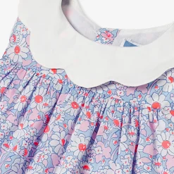 Robe-Jacadi Robe bébé fille en tissu Liberty - lore MULTICO