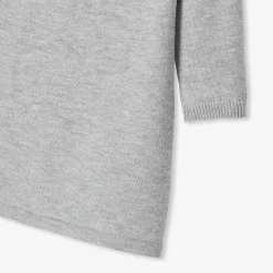 Robe-Jacadi Robe bébé fille en tricot - gris chine clair GRIS CHINE CLAIR JACADI