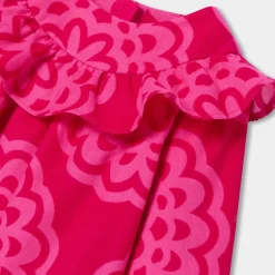 Robe-Jacadi Robe bébé fille en velours MULTICO