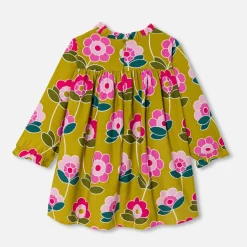 Robe-Jacadi Robe bébé fille en velours - CUMIN