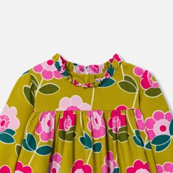 Robe-Jacadi Robe bébé fille en velours - CUMIN