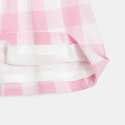 Robe-Jacadi Robe bébé fille en Vichy - ROSE/BLANC