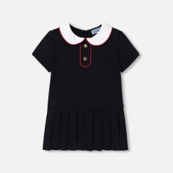 Robe-Jacadi Robe bébé fille manches courtes - marine MARINE JACADI