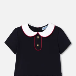 Robe-Jacadi Robe bébé fille manches courtes - marine MARINE JACADI