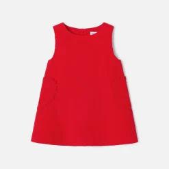 Robe-Jacadi Robe chasuble bébé fille - rouge ROUGE JACADI