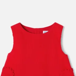 Robe-Jacadi Robe chasuble bébé fille - rouge ROUGE JACADI