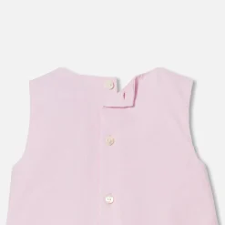 Robe-Jacadi Robe chasuble bébé fille - ROSE POUDRE CLAIR
