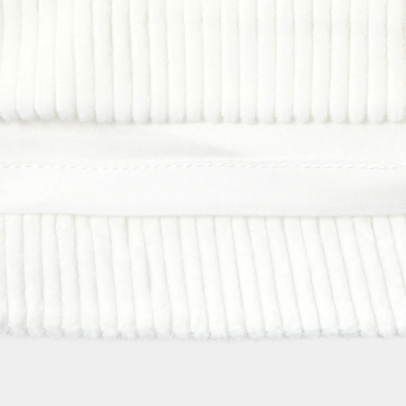 Robe-Jacadi Robe chasuble bébé fille en velours - blanc doux BLANC DOUX JACADI