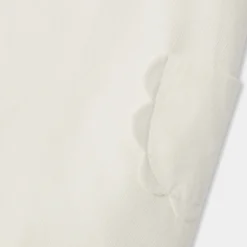 Robe-Jacadi Robe chasuble bébé fille en velours - blanc doux BLANC DOUX JACADI