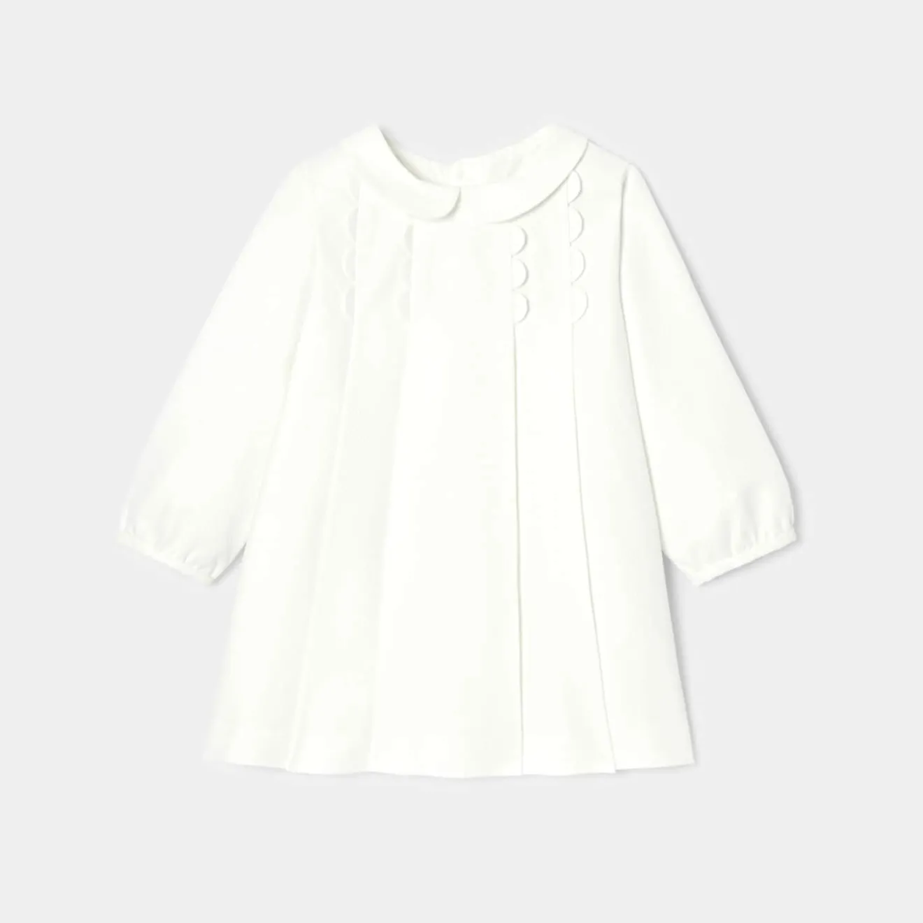 Robe-Jacadi Robe de cérémonie bébé fille - blanc doux BLANC DOUX JACADI