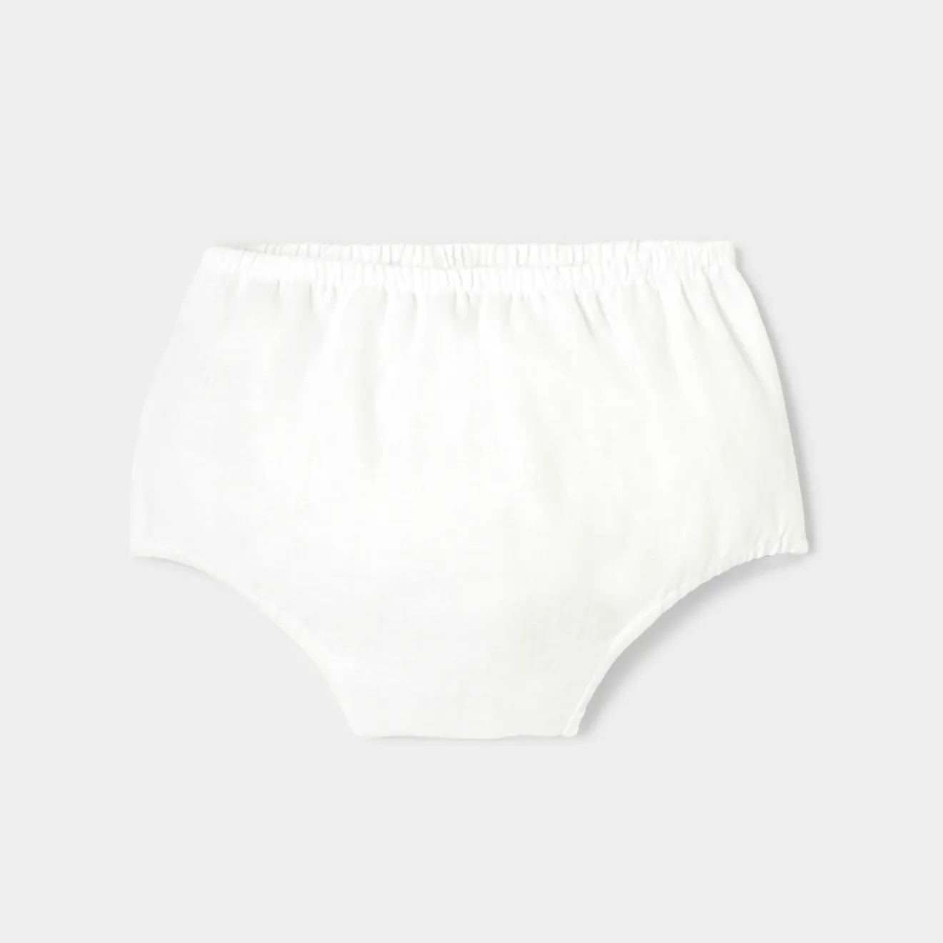 Robe-Jacadi Robe de cérémonie en lin bébé fille - blanc BLANC JACADI