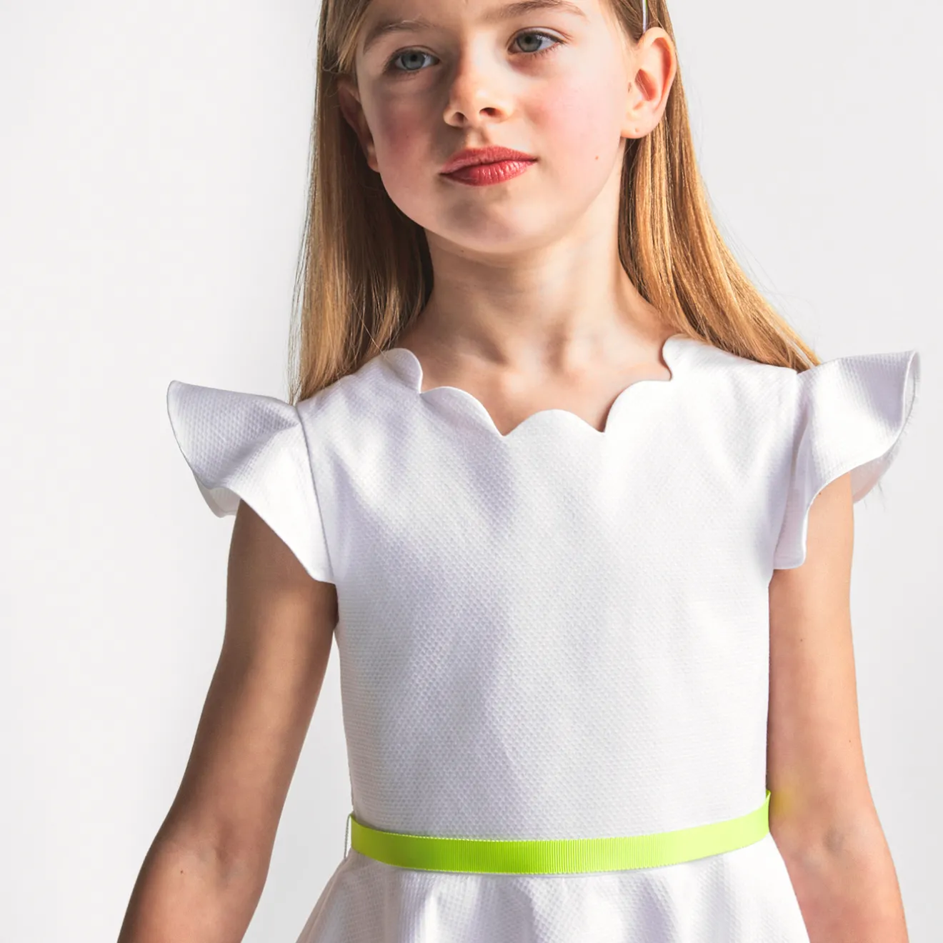 Robe Et Jupe-Jacadi Robe de cérémonie enfant fille - blanc BLANC JACADI