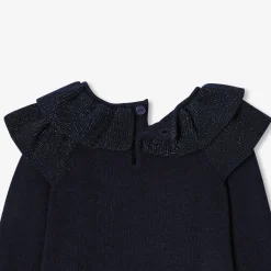 Robe-Jacadi Robe en tricot bébé fille - marine MARINE JACADI