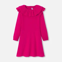 Robe Et Jupe-Jacadi Robe en tricot enfant fille - ROSE GRENADINE