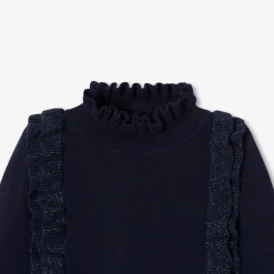 Robe Et Jupe-Jacadi Robe en tricot enfant fille - marine MARINE JACADI