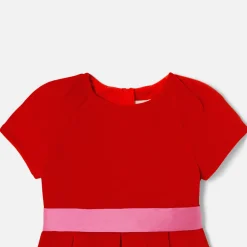 Robe Et Jupe-Jacadi Robe en velours enfant fille - ORANGE FONCE