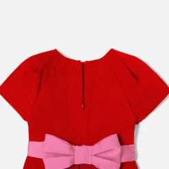 Robe Et Jupe-Jacadi Robe en velours enfant fille - ORANGE FONCE