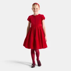Robe Et Jupe-Jacadi Robe en velours enfant fille - rouge ROUGE JACADI