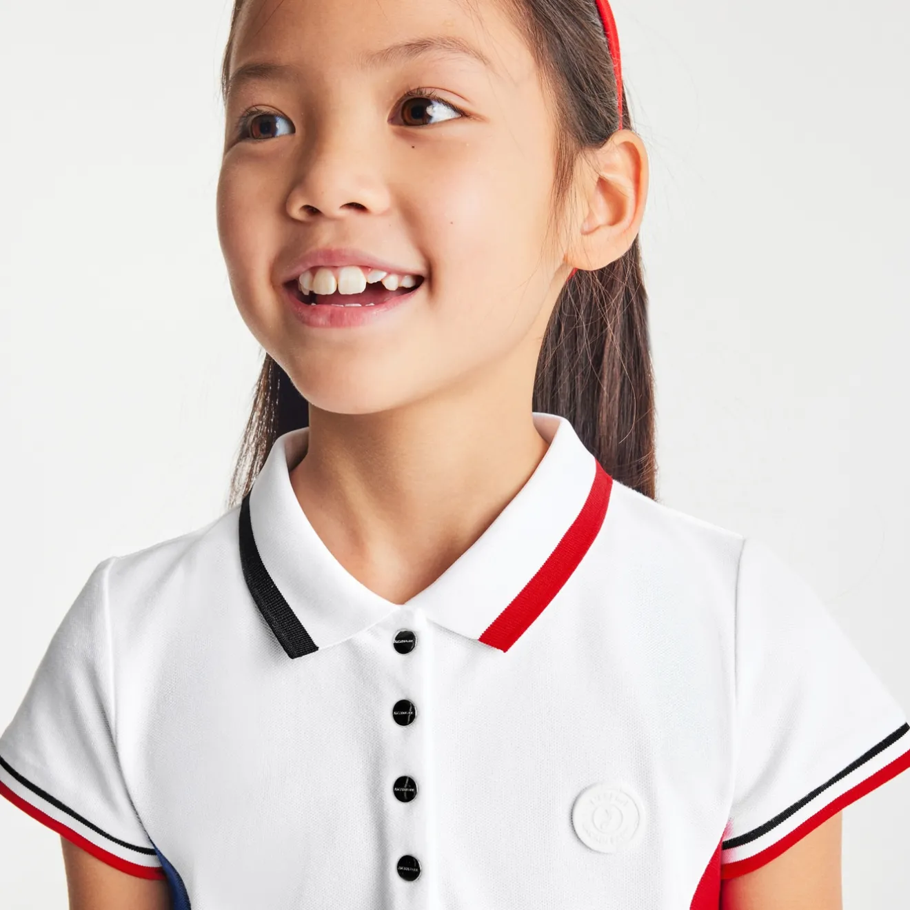 Robe Et Jupe-Jacadi Robe enfant fille color block - lore BLANC/MULTICO