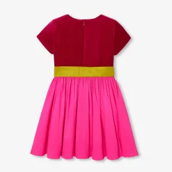 Robe Et Jupe-Jacadi Robe enfant fille color block - lore ROSE/MULTICO